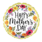 Globo de aluminio con corona floral del Día de la Madre de 18" (P7) | Compre 5 o más y ahorre un 20 %