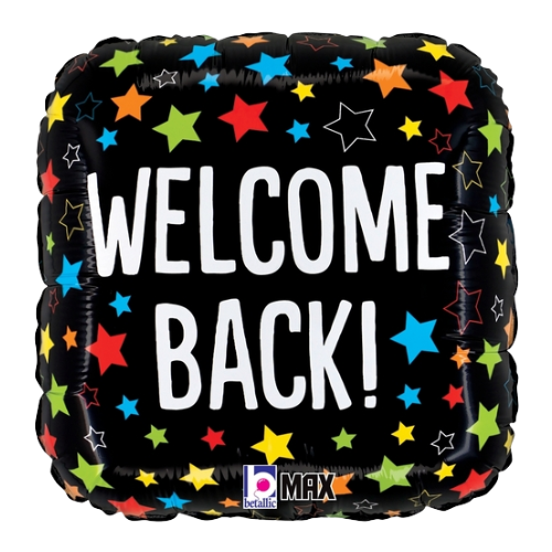 18" Welcome Back Foil Balloon (P37) | Buy 5 Or More Save 20%