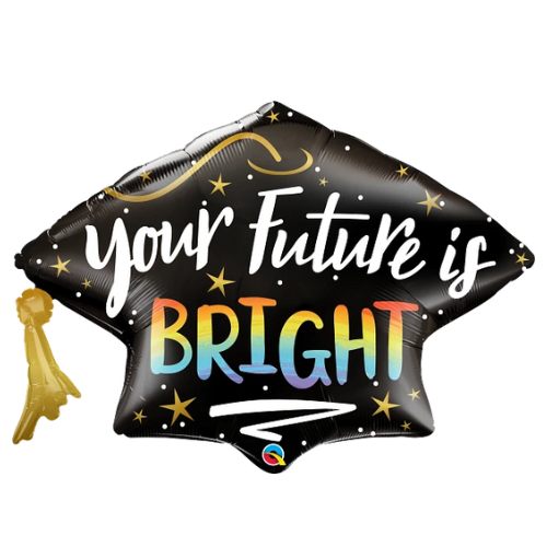 40" Your Future is Bright Foil Balloons (P33)
