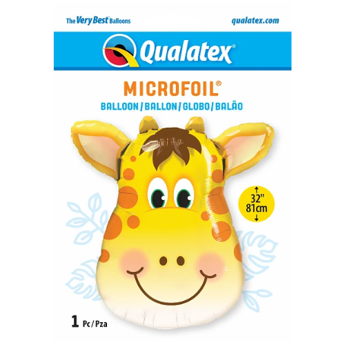 32" Jolly Giraffe Foil Balloon