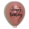 11" Happy Birthday Reflex Deluxe Sempertex Latex Balloons | 50 Count-Dropship (Shipped By Betallic)
