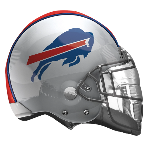 Globo de aluminio para casco de los Buffalo Bills de 21"