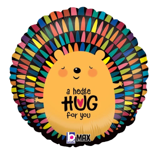 18" Hedge Hug For You  Foil Balloon (P6) | Buy 5 Or More Save 20%