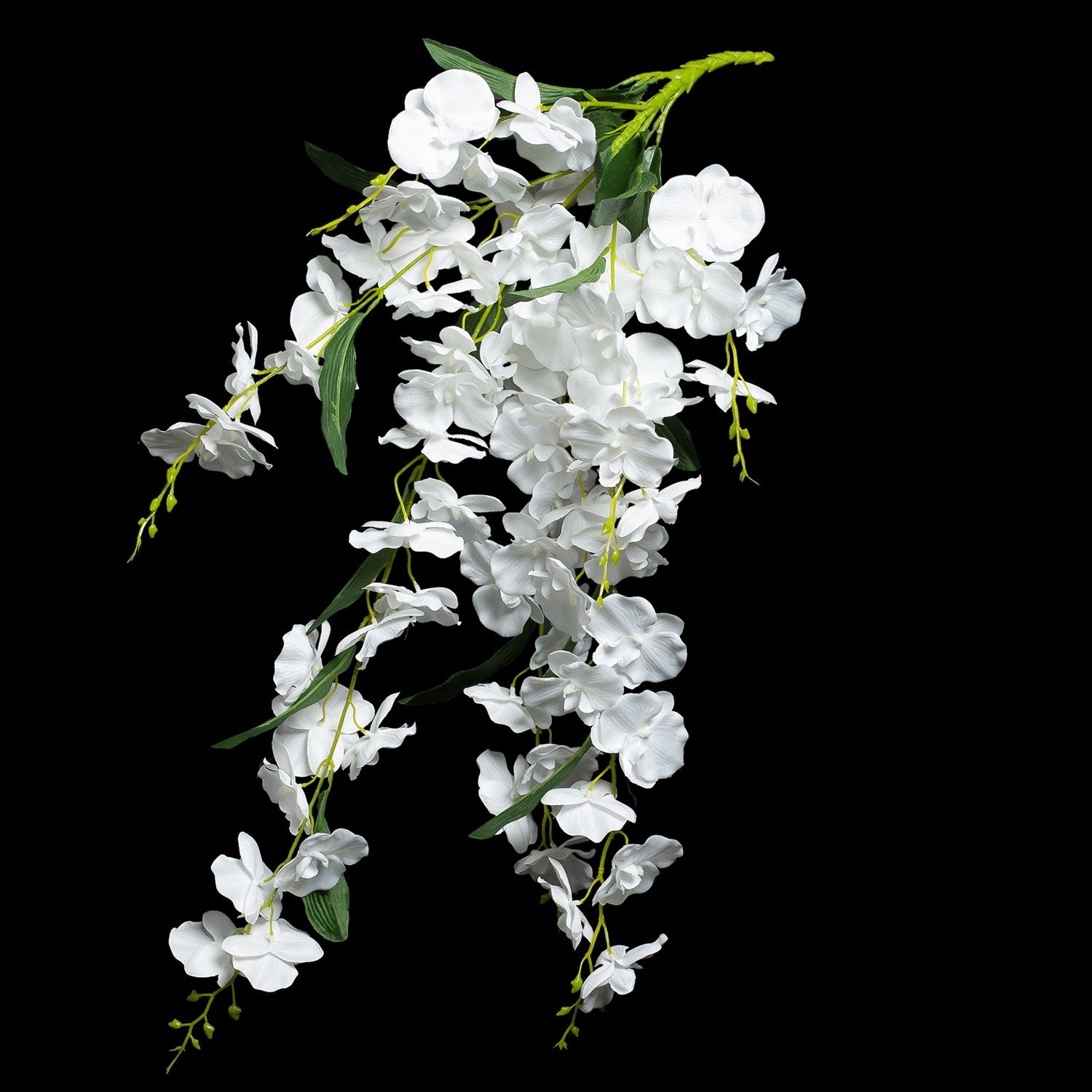 Flor artificial blanca | 1 cuenta