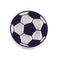 Dije de balón de fútbol de 1.5" 2 piezas