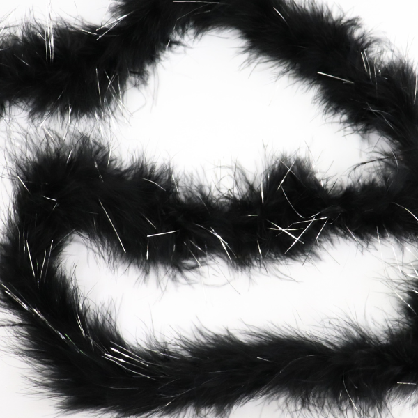 6' Feather Boa Marabou Lurex Line | 1 Count