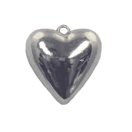 1.5" Puffed Heart 2 ct