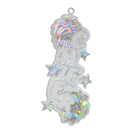 3" Cheer Charm 2 pc.