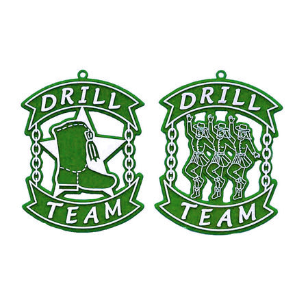 Drill Team Duo Charm