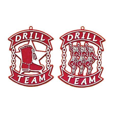 Drill Team Duo Charm