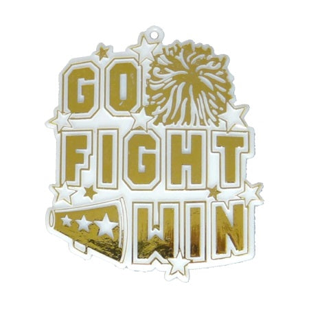 2.5" Go Fight Win Charms 2pc