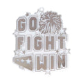 2.5" Go Fight Win Charms 2pc