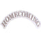 1.25" x 4.5" Arched Homecoming Charm
