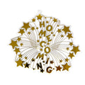 4" x 3.5" Homecoming Burst Charm