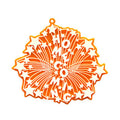 4" x 3.5" Homecoming Burst Charm