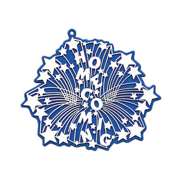 4" x 3.5" Homecoming Burst Charm