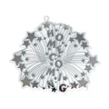 4" x 3.5" Homecoming Burst Charm