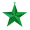 Estrella brillante 3-D de 2.5"
