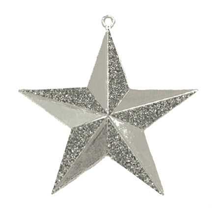 2.5" 3-D Glitter Star