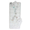 Campo de aterrizaje de 1.25" x 4" Blanco/Plata