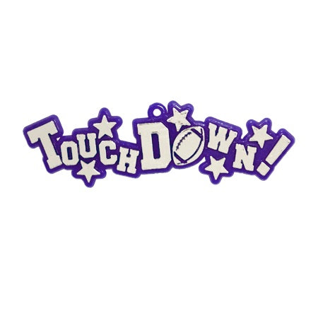 Abalorio Touchdown de 1" x 4" 1 ud.