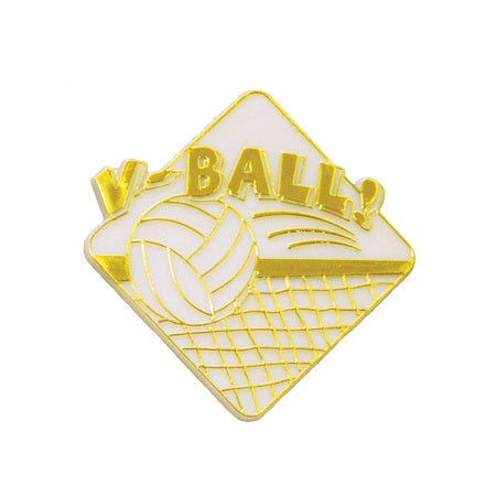 3" Volleyball Charm 2 pc