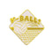 3" Volleyball Charm 2 pc