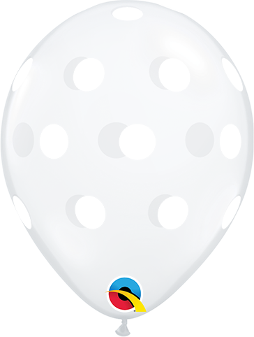 Qualatex Big Polka Dot Latex Balloons