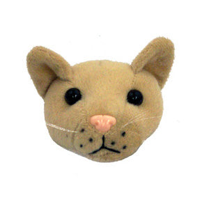 3" Plush Animal Mascot Heads | 1 Count