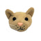 Cabezas de mascota de peluche de 3" 1 ud.