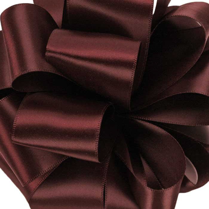 Offray Single Face Satin Polyester Ribbon - Navy Blue - 1 Each