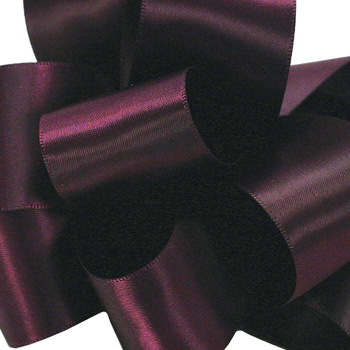 Offray Double Face Satin Ribbon, Black