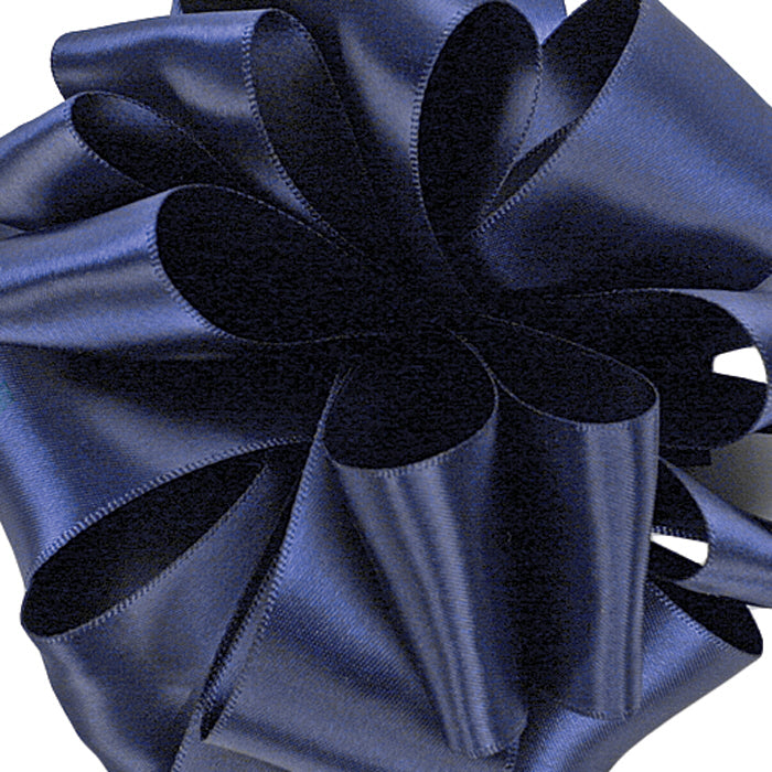 #9 Satin Ribbon - Navy Blue