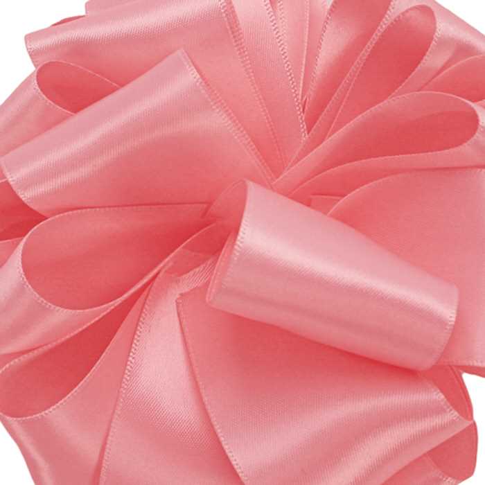 Light Pink Single Face Satin Ribbon By Offray