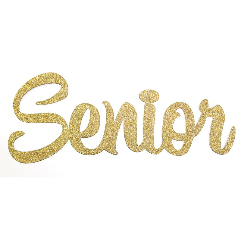 Palabras de diamante de 2" x 6" "Senior"