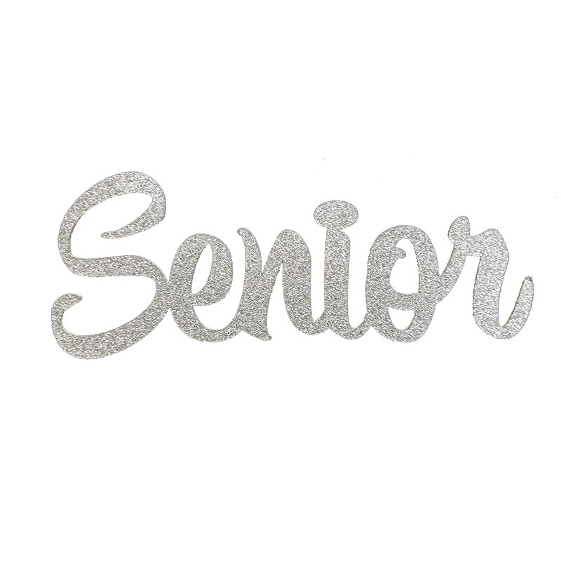2" x 6" Diamond Words "Senior"