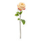 21" Faux Cabbage Rose W/ Wire Stem | 1 Count