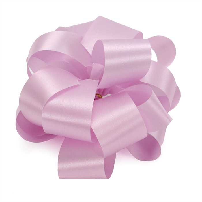 Offray Ribbon, Light Pink 1 1/2 inch Floral Satin Ribbon, 9 feet