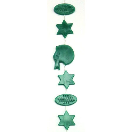 9' Football Garland