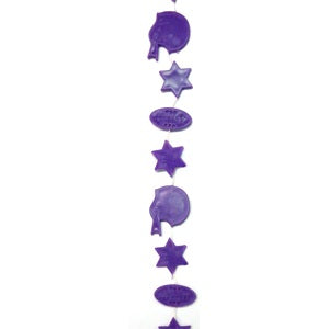 9' Football Garland