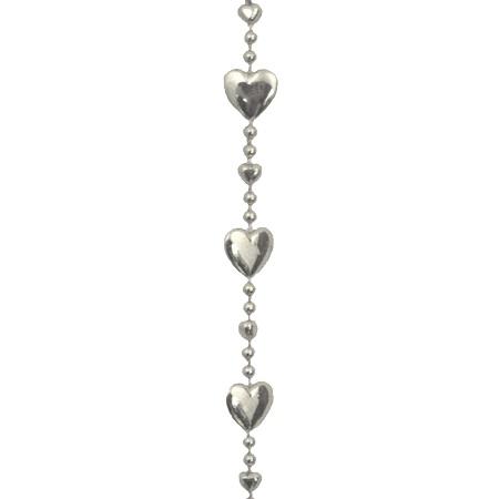 9' Small Heart Garland