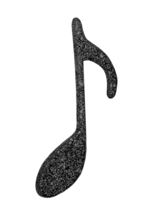 4" Glitter Music Notes | 1 Piece