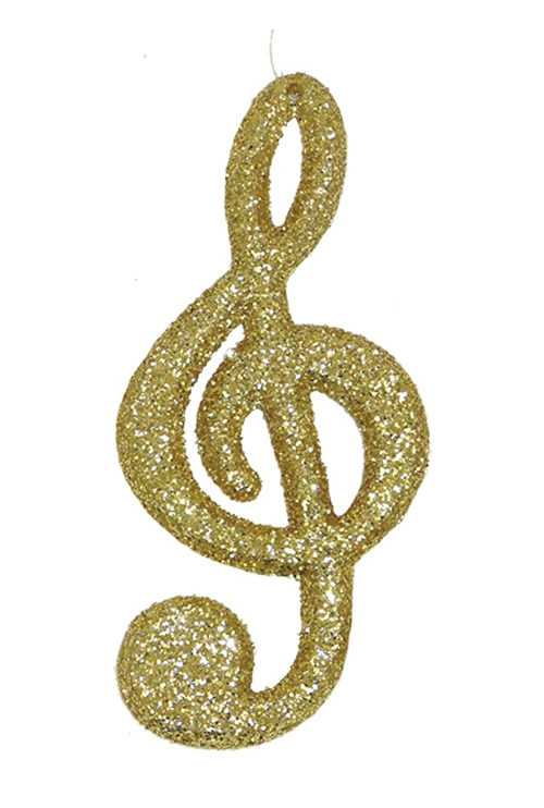 4" Glitter Music Notes | 1 Piece