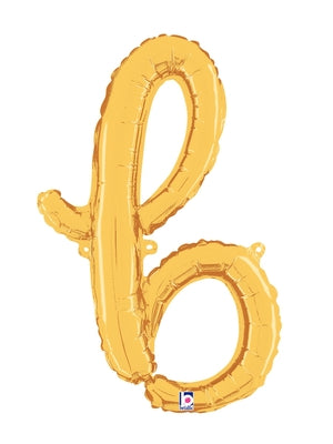 Globos con letras Script Airfill Foil