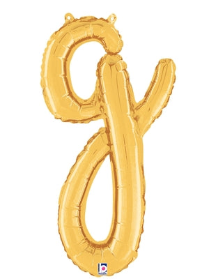 Globos con letras Script Airfill Foil