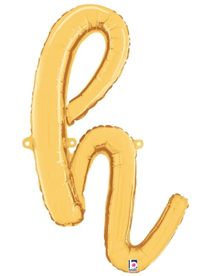 Globos con letras Script Airfill Foil