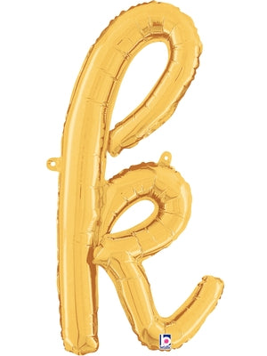 Globos con letras Script Airfill Foil