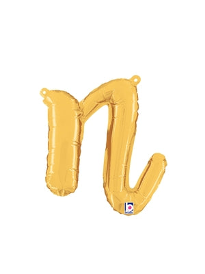 Globos con letras Script Airfill Foil