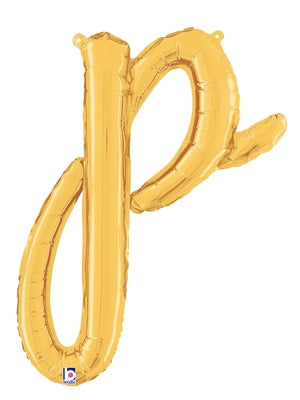 Globos con letras Script Airfill Foil