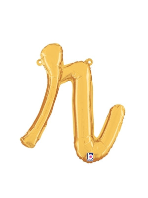 Globos con letras Script Airfill Foil